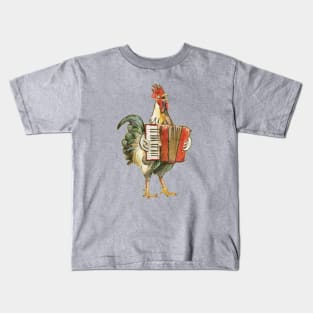 Accordion Chicken Kids T-Shirt